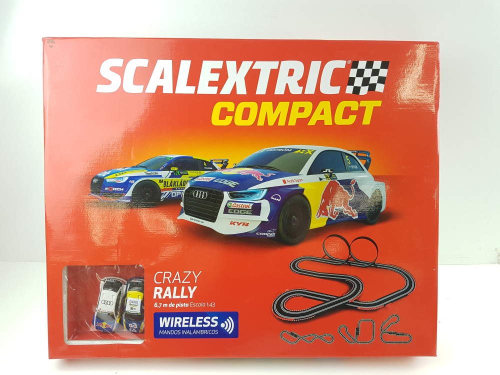 Scalextric compact crazy online rally